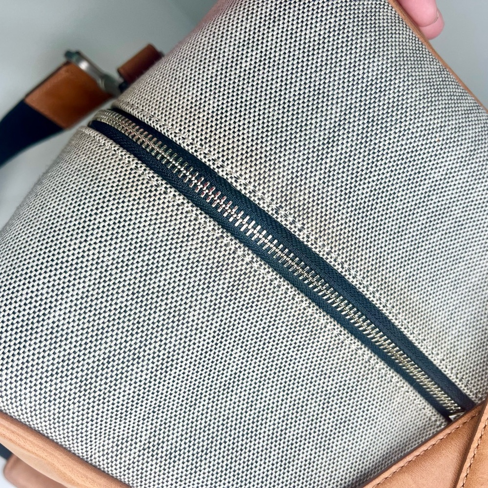 Jack Spade Brown and Gray Duffel Bag - Picture 4 of 5